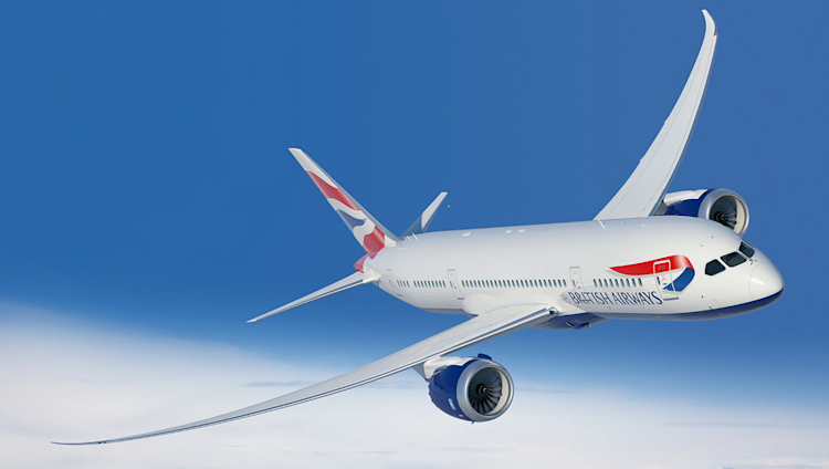 The Boeing 787-9 operates as part of the IAG Cargo fleet.
