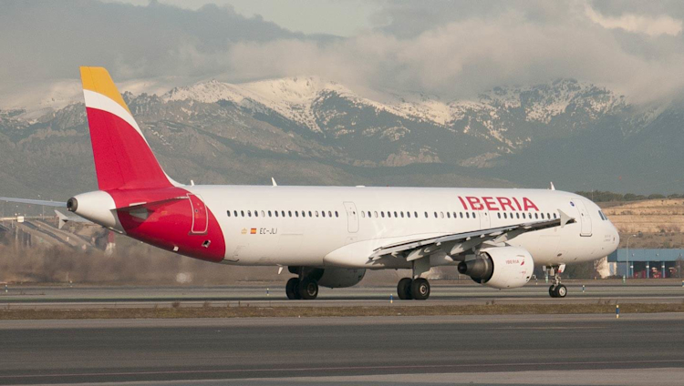 Iberia´s Airbus A321 is part of the IAG Cargo fleet.